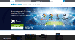 Desktop Screenshot of movistar.es