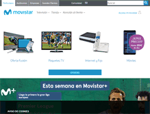 Tablet Screenshot of movistar.es