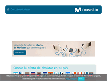 Tablet Screenshot of movistar.com