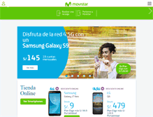 Tablet Screenshot of movistar.com.pe