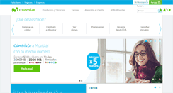 Desktop Screenshot of movistar.com.mx